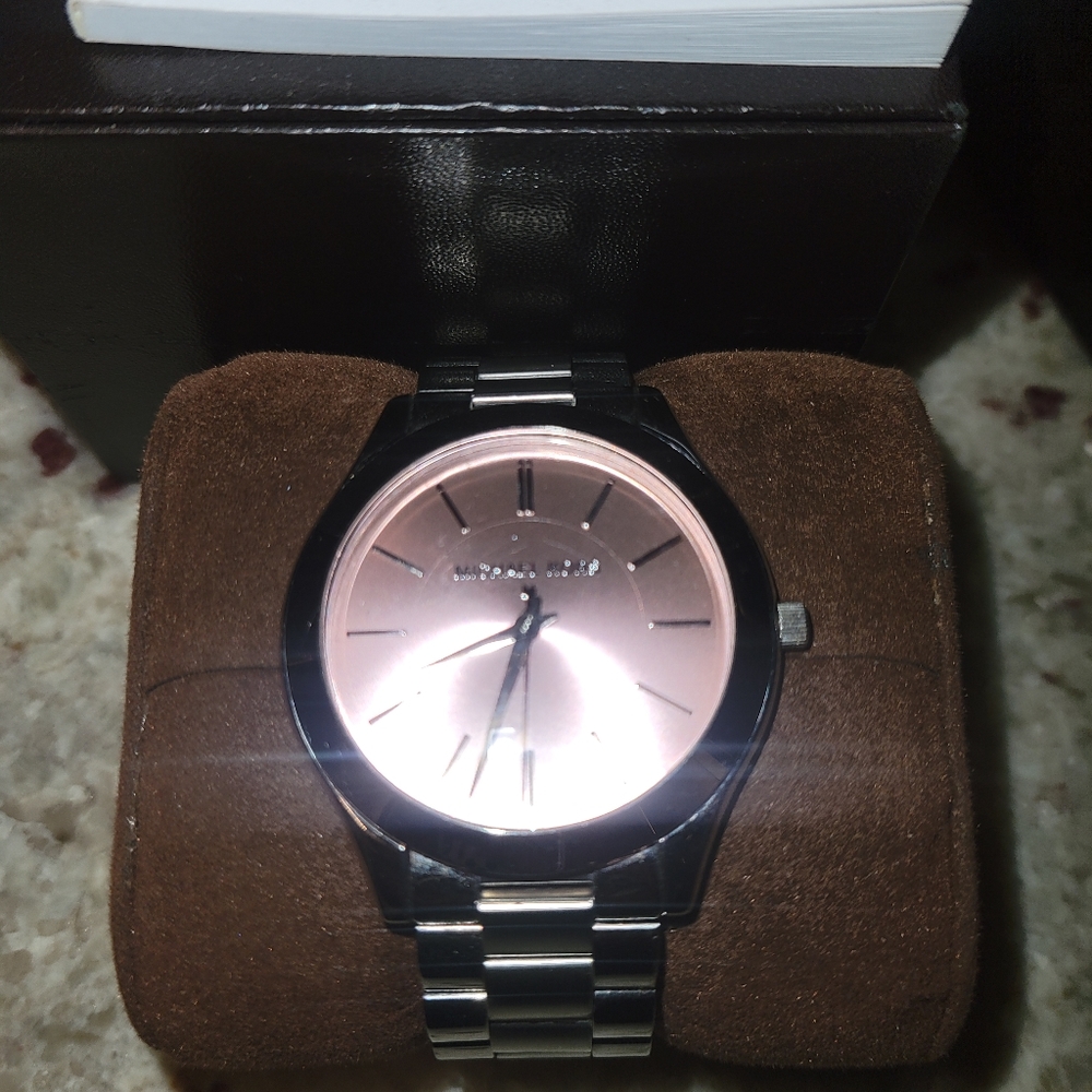 Michael kors watch silver color